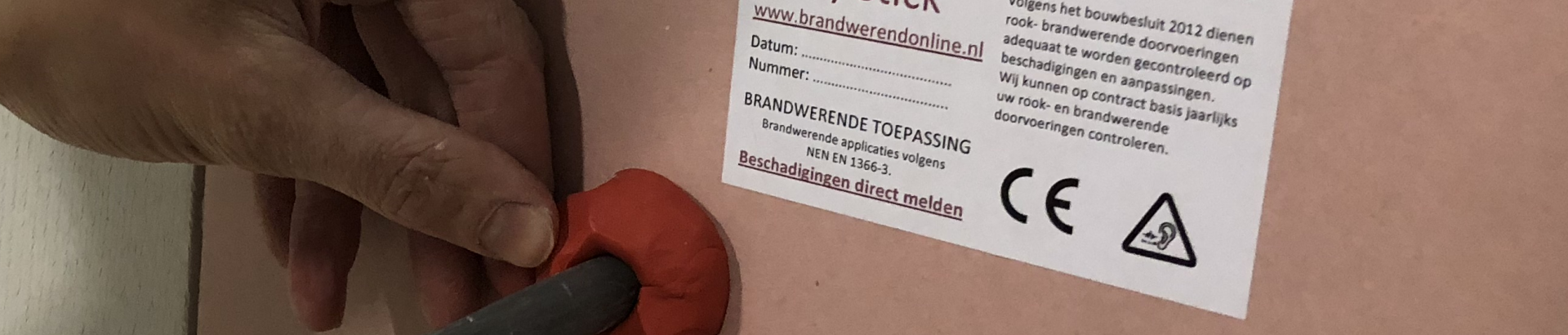 Seals Brandwerende Putty Stick